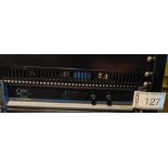 QSC MX1500A — PROFESSIONAL 2-CH POWER AMPLIFIER 450W/CH @8Ω, RACK-MOUNT.