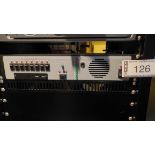 CM SERIES CM8 — CINEMA MONITOR/CROSSOVER PANEL WITH CHANNEL SELECT & VU METER