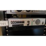 CM SERIES CM8 — CINEMA MONITOR/CROSSOVER PANEL WITH CHANNEL SELECT & VU METER
