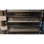 QSC MX1500A — PROFESSIONAL 2-CH POWER AMPLIFIER 450W/CH @8Ω, RACK-MOUNT.