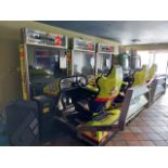 ARCADE NASCAR DAYTONA USA2 SEGA 3D, SERIAL #00940158 (***OUT OF ORDER***)