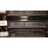 QSC MX1500A — PROFESSIONAL 2-CH POWER AMPLIFIER 450W/CH @8Ω, RACK-MOUNT.