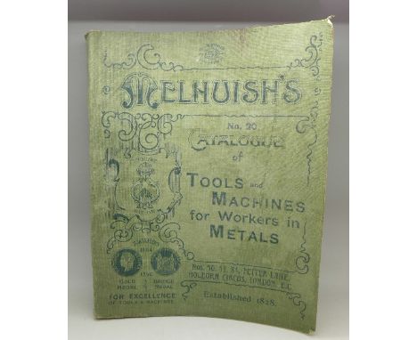 Melhuish's 1913 Catalogue of Tools & Machinery, full of detailed illustrations