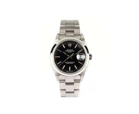Rolex Herrenarmbanduhr Oyster Perpetual Date1995, Ref-Nr. 15200, Gehäuse-Nr. W462419, Automatik, Werk-Nr. 7053386, Cal. 3135,