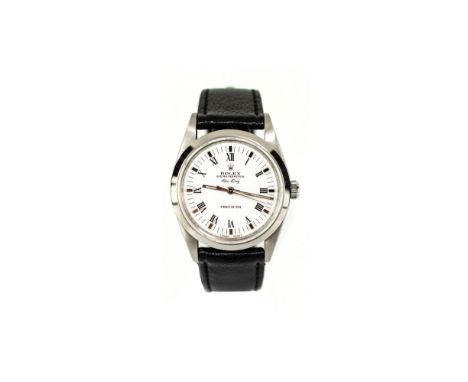 Rolex Herrenarmbanduhr Oyster Perpetual Air-King1994, Ref.-Nr. 14000, Gehäuse-Nr. 5868089, Automatik, Werk-Nr. 4610431, Cal. 