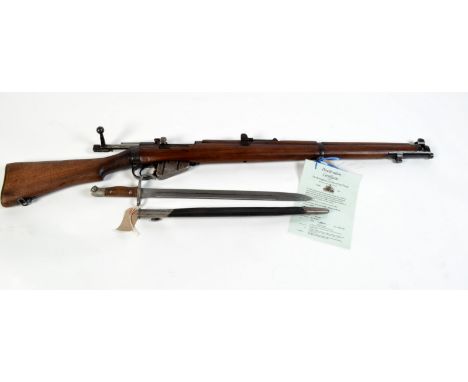 THE BRIAN WHIPP COLLECTION

A 62.5cm short barrel magazine Lee-Enfield .303 (STLE III) bolt action rifle with brass butt plat