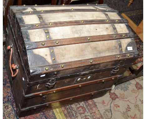 A cabin trunk.