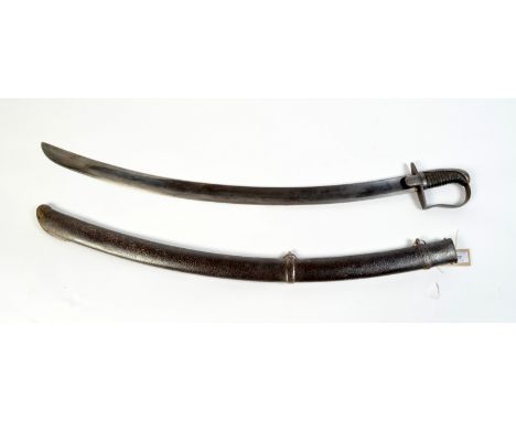 THE BRIAN WHIPP COLLECTION

A Pattern 1796 Light Cavalry Sabre in a steel scabbard.