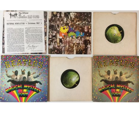 THE BEATLES - CHRISTMAS FLEXIS/EP/7". Wicked pack of 2 x fan club Christmas flexis, 2 x 7" EPs and 2 x 7" (6 records in total