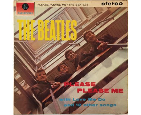 THE BEATLES - PLEASE PLEASE ME LP (FOURTH UK STEREO PRESSING - PCS 3042). The much lesser seen 4th UK stereo pressing of the 