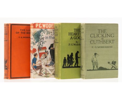 Wodehouse (P.G.) The Clicking of Cuthbert, ink name to head of half-title, light bumping to spine tips and corners, 1922; The