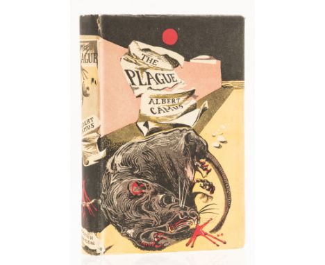 Camus (Albert) The Plague, first English edition, ownership name and strip of toning on front free endpaper, original cloth, 