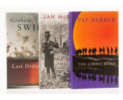 Barker (Pat) The Ghost Road, 1995 &sect; Swift (Graham) Last Orders, with advance review extract bound from proofs in wrapper