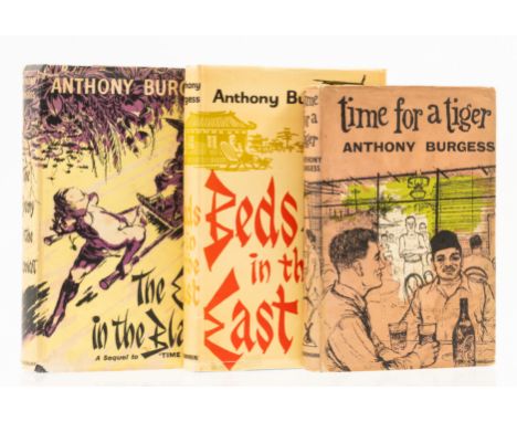 Burgess (Anthony) [The Malayan trilogy], 3 vol., comprising Time for a Tiger, jacket price-clipped and lightly damp-stained a