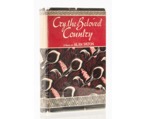 Paton (Alan) Cry, The Beloved Country, first American edition, original boards, dust-jacket, spine faded, nicks and chips to 