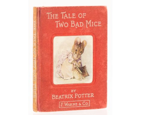 Potter (Beatrix) The Tale of Two Bad Mice, first edition, half-title, colour frontispiece, title vignette, plates, previous o