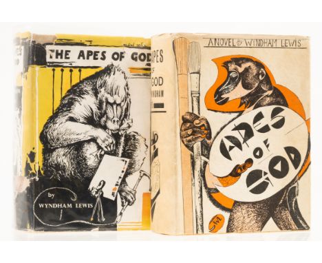 Lewis (Wyndham) The Apes of God, one of 750 copies signed by the author, some spotting, original cloth, dust-jacket, some ton