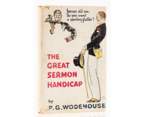 Wodehouse (P.G.) The Great Sermon Handicap, first edition, ownership stamp of J.J. Looijestijn (slightly offset on opposite f