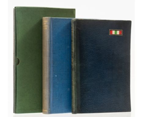 Sassoon (Siegfried) Memoirs of an Infantry Officer, one of 750 copies signed by the author, original buckram, spine faded, li