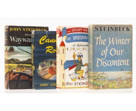 Steinbeck (John) The Wayward Bus, 1947; The Winter of Our Discontent, cloth slightly discoloured, jacket price-clipped, 1961;