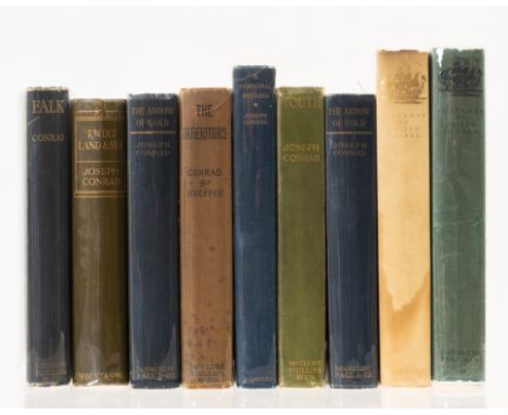 Conrad (Joseph) Youth, signed presentation inscription from the publisher McClure on front free endpaper, 1903; A Personal Re