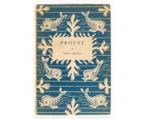 Beckett (Samuel) Proust, first edition, light strip of toning on endpapers, original pictorial boards, fine, dust-jacket, pri