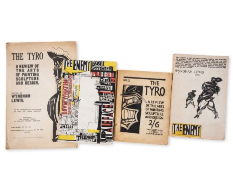 Lewis (Wyndham, editor) The Tyro: A Review of the Arts of Painting, Sculpture and Design, nos.1 &amp; 2 [all published], publ