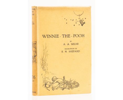 Milne (A.A.) Winnie-the-Pooh, first edition, illustrations by E.H. Shepard, strip of light browning to map endpapers, ownersh