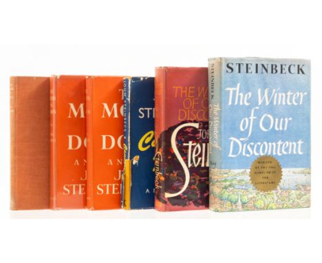 Steinbeck (John) The Winter of Our Discontent, first edition, jacket with Nobel Prize-winning sticker, New York, 1961; The Wi