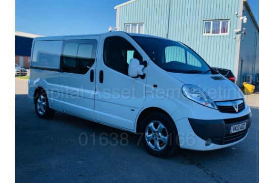 vauxhall vivaro 6 seater van for sale