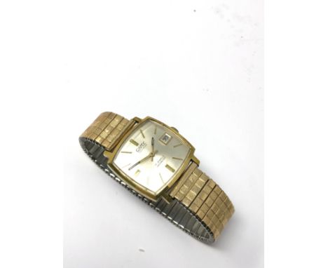 Vintage camy  geneve gents wristwatch the watch is ticking 