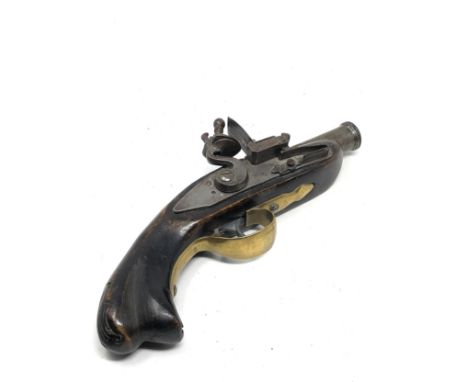 Vintage flintlock pistol 