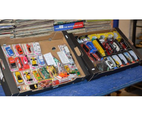 2 BOXES WITH VARIOUS MODEL VEHICLES    