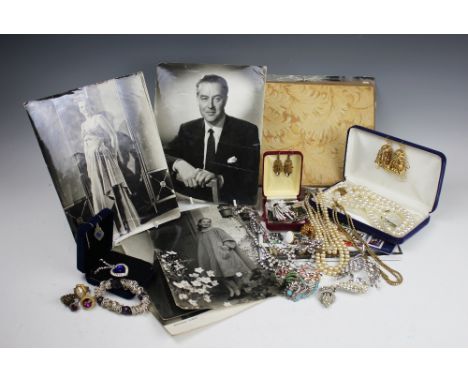 A collection of fan stills, to include; Tony Curtis, Ginger Rogers, Jane Russell along with an album of further smaller still