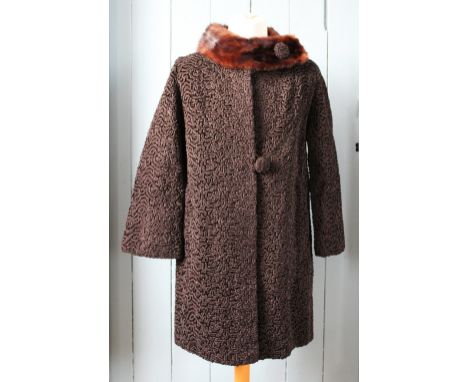 A collection of ladies coats and jackets, to include a Cloud nine 3/4 length coat in pale green, a Paul Costelloe black and w