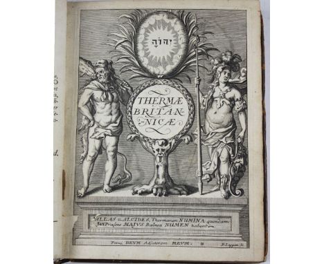 GUIDOTTI (THOMAS), ANGLO-BRITANNI DE THERMIS BRITANNICIS TRACTATUS ACCESSERUNT OBSERVATIONES, [29], 24, [8], 25-412, [4], 28,