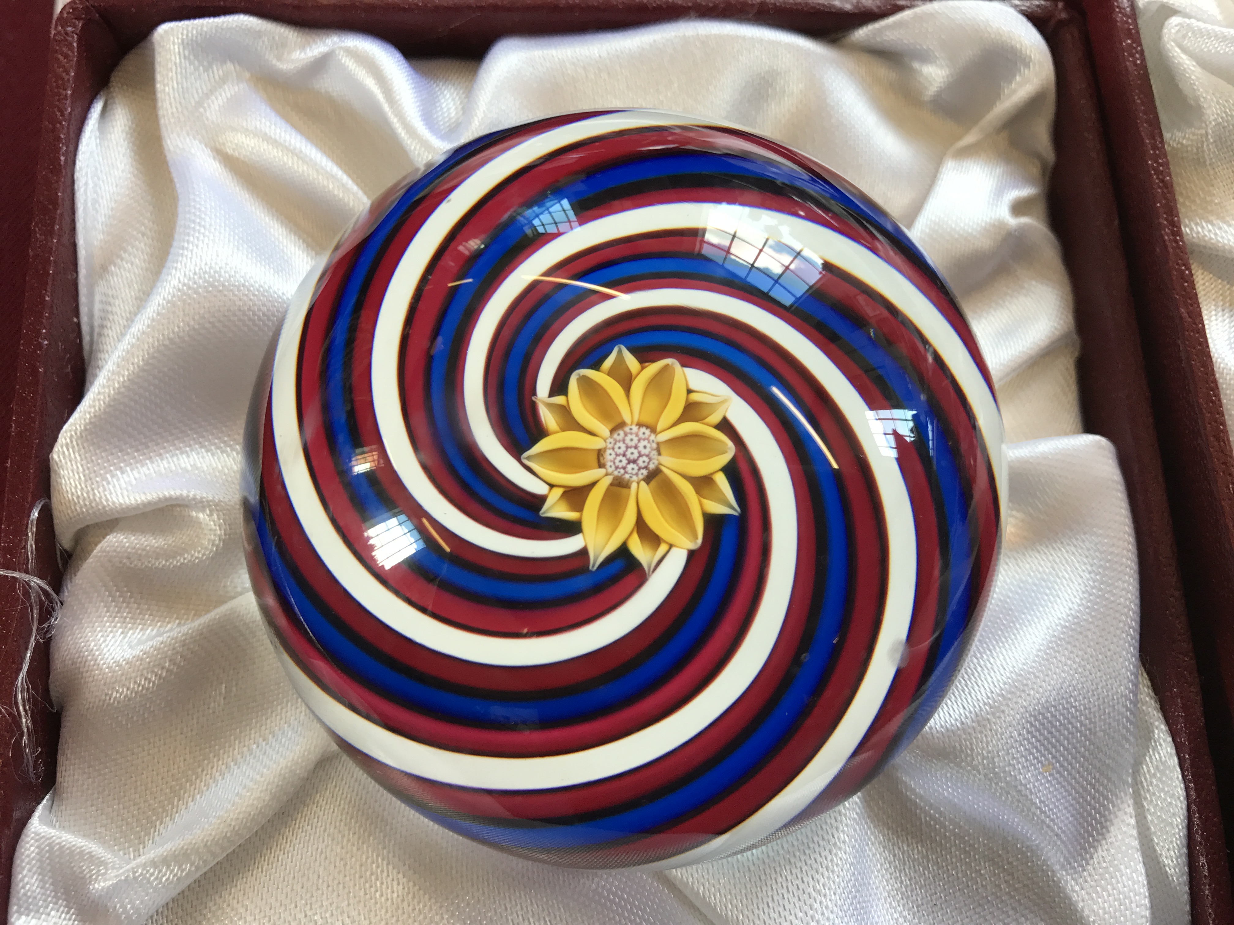 Four limited edition Scottish Perthshire glass paperweights comprising