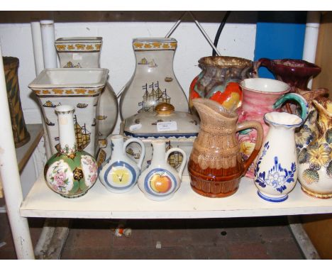 A selection of collectable ceramic ware
