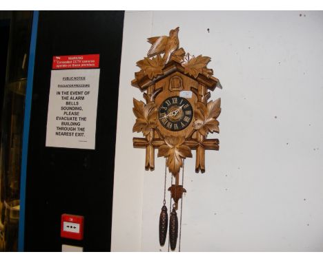 A two train cuckoo clock