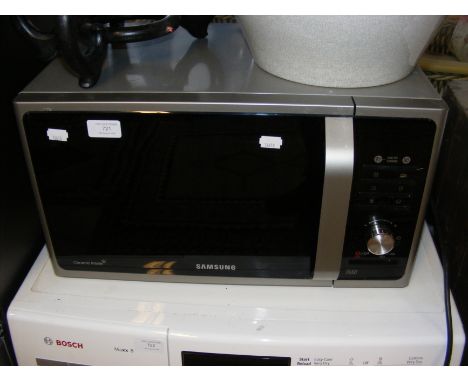 A Samsung Ceramic Inside Microwave 