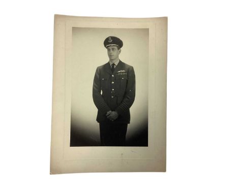 H.R.H. Prince George Duke of Kent, four fine bromide print portrait photographs of the Duke wearing his RAF uniform by the Ha