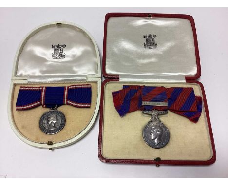 Fine group of Royal Household medals awarded to Miss Marion M. Polson R.V.M. The Housekeeper at the Palace of Holyroodhouse, 
