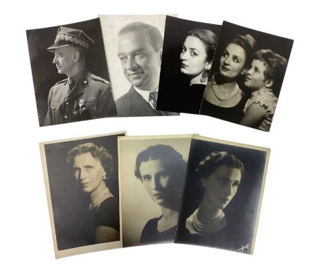 H.R.H. Prince George Duke of Kent and family, collection of 1930s-1960s portrait photographs by the Harlip Studio including T