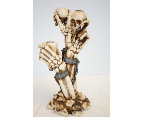 Skeleton candlestick 