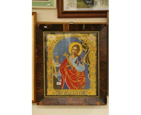 Framed portrait of Mary Magdalene