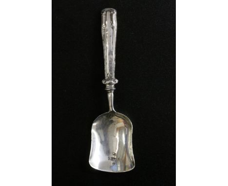 Birmingham silver caddy spoon