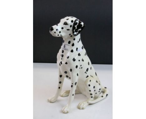 Large Beswick ceramic model of a Seated Dalmatian number 2271, approx 34.5cm tall