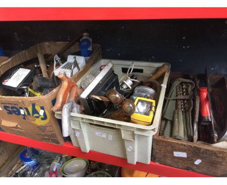 3 BOXES OF TOOLS