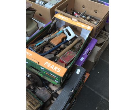 4 BOXES OF TOOLS
