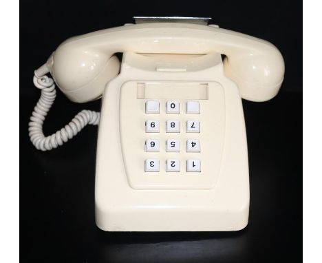 GPO 8755 Ivory Push Button Telephone 